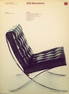 Beautiful Barcelona Chair #chair #design