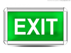 Green exit sign (psd) Free Psd. See more inspiration related to Template, Green, Web, Sign, Psd, Website template, Exit and Horizontal on Freepik.