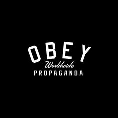 OBEY SPRING '15 on Behance #logo #obey #identity #branding