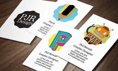 PJR Design Business Card Design by Phil Rennie #card #design #cards #business