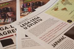 lega-lega Newspapers #legalega #leo #croatia #lega #design #osijek #leovinkovic #brand #vinkovic #newspapers #editorial #typography