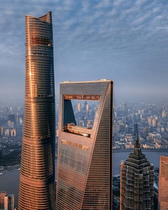 Shanghai From Above: Moody Drone Photography by Mark Siegemund