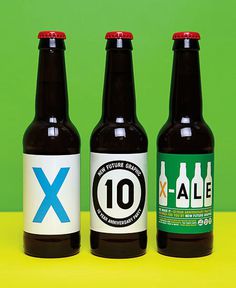 NFG X-Ale Bottles #packaging #beer #label