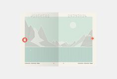 Norwegian Passport by Neue #print #passport #minimal