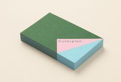 Creative Review Made Thought rebrands Colorplan #card #print #business