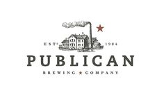 Publican Brewing Company Logo Design #packaging #logo #design