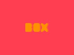 #box #brand #branding #flat #identity #lettering #logo #logotype #typography #verbicon #watermark #wordmark