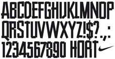 HORT vs NIKE #nike #design #short #typography