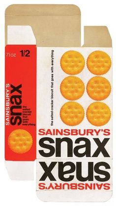 Creative Review - When Sainsbury's was out on its own #packaging #design #vintage #typography