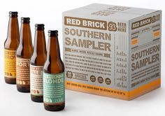 All sizes | Red Brick beer by 22 Squared | Flickr - Photo Sharing! #beer #squared #22 #packaging #atlanta