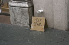 Hands - OOSS #urban #crisis #spain #white #hands #help #art #street #barcelona #critic