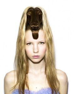 NAGI NODA'S HAIR HATS | Dirty Magazine #hair #animal