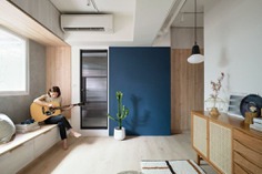 Miǎo Miǎo Apartment, Taipei City by NestSpace Design
