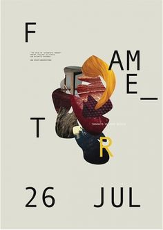 Layout #design #typography #poster #collage #mixed media #fine art #tuscani cardoso #ruskin