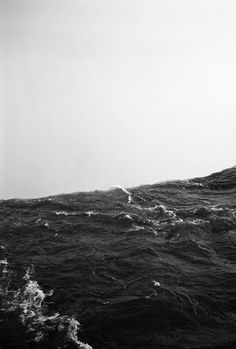 The Sea - Waves #ocean #white #black #photography #sea #and #waves