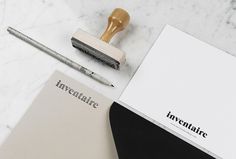 Inventaire Shop by 26 Lettres #graphic design #print #stationary