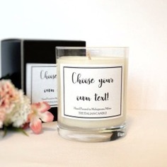 Personalised Candle - Gift Box Included - Scented Candle - 25.5cl Candle - Bridesmaid Gift - Persona - candle gift box