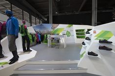 Adidas Outdoor trade show booth on the Behance Network #exhibition #adidas