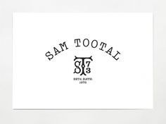 Manual - Sam Tootal #logo #brand #design