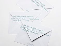- #envelope #typography
