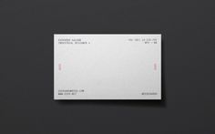 ▲ this instead of nothing #designer #card #eevv #bussiness #industrial