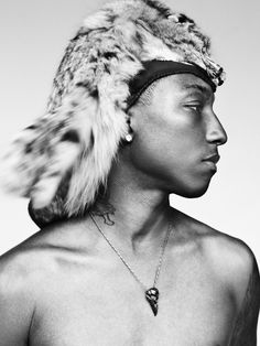 Pharrell Williams/NERD — Black Book — I was shot by Billy Kidd #monochrome #photography #portrait