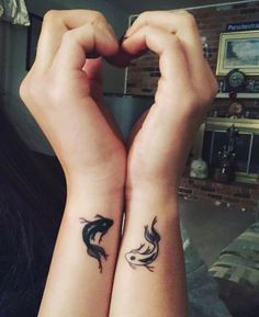 Fish Design: Sister Tattoo Ideas