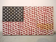 tumblr_lnpzg8rwFy1qz6f9yo1_500.jpg (Immagine JPEG, 499x374 pixel) #flag #states #united #art
