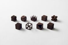 chocolatexture11_akihiro_yoshida #chocolate #sculptures #geometric #art