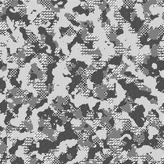 Camouflage Pattern Rendered with MacPaint Patterns, 4 #camouflage #pattern