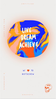 Live Dream Achieve Poster