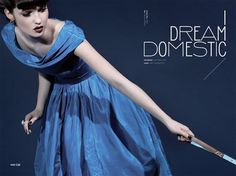 I Dream Domestic | Volt Café | by Volt Magazine #beauty #design #graphic #volt #photography #art #fashion #layout #magazine #typography
