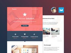 Passion : Free Responsive Email Template (PSD and HTML)