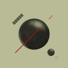 Mark Weaver - Untitled #abstract #geometry #negative space #space #mark weaver #orbit