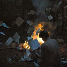 Stunning Self-Portraits by a 17-Year-Old (18 photos) - My Modern Metropolis #fire #photography #books #portrait