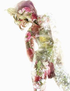 sve20130902g005 #layers #sundsbo #exposure #portrait #double #solve #flowers