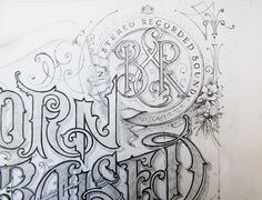 David A Smith, Born & Raised album art #mayer #lettering #raised #& #born #illustration #john #sketch #typography
