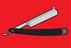 Tim Swan's blog #barber #blade #illustration #knife #drawing