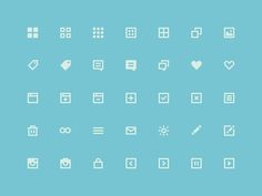 Flat icons #icon