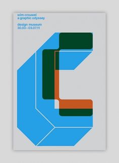 Wim Crouwel Exhibition Items- Now available | Swiss Legacy #international #design #graphic #crouwel #poster #wim #style