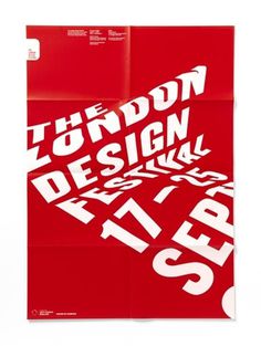 Pentagram #red #print #design #poster #typography