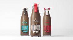 Neleman Fresh Chocolate Milk #packaging #milk #chocolate