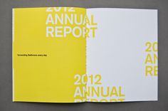 The Tipping Point: Annual Report on Behance #layout #annual #report