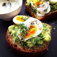 food, breakfast, egg, avocado #egg