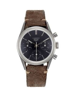 Vintage Watches Heuer Carrera (c. 1960s) #vintage #watch