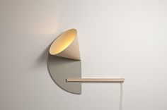 "Cirkel" Wall lights 01/02 Daphna Laurens #design #wood #materials #object #circle #circular #light #pastel