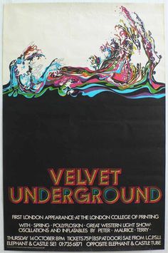 this isn't happiness™ photo caption contains external link #print #velvet #poster #underground