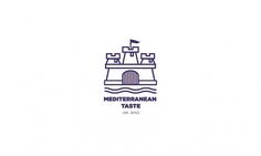 mediterraneantaste-03.jpg 800×481 pixels #mediterranean #house #rent #illustration #symbol #logo #castle