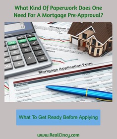 what kind of paperwork do you need for a mortgage pre-approval?
