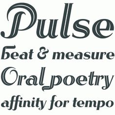 Rhythm Font by Neil Summerour | TypeTrust #script #inline #typography